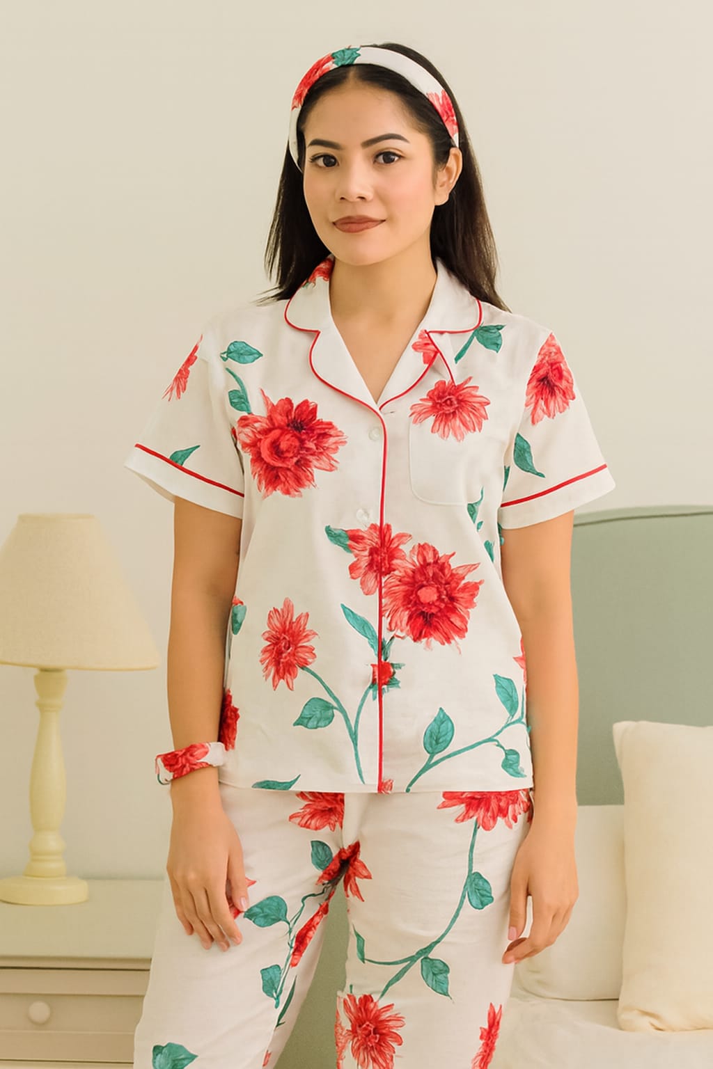 Elegant Stone Linen Nightwear – Comfort Meets Style