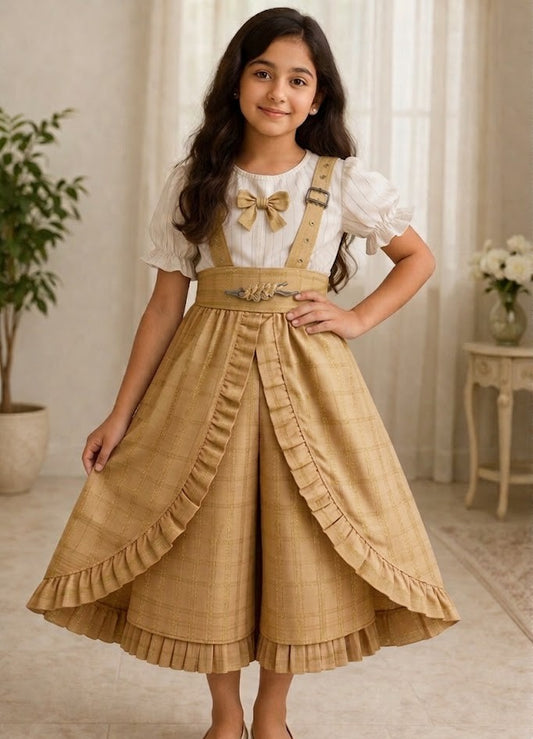 Girls Classic Layer Dress | Party & Event Kids Outfit