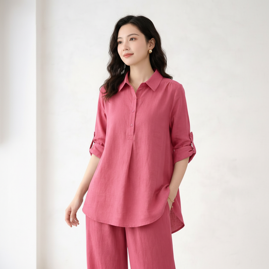 Elegant Women’s Lounge Set – Stylish 2-Piece Comfort Wear"