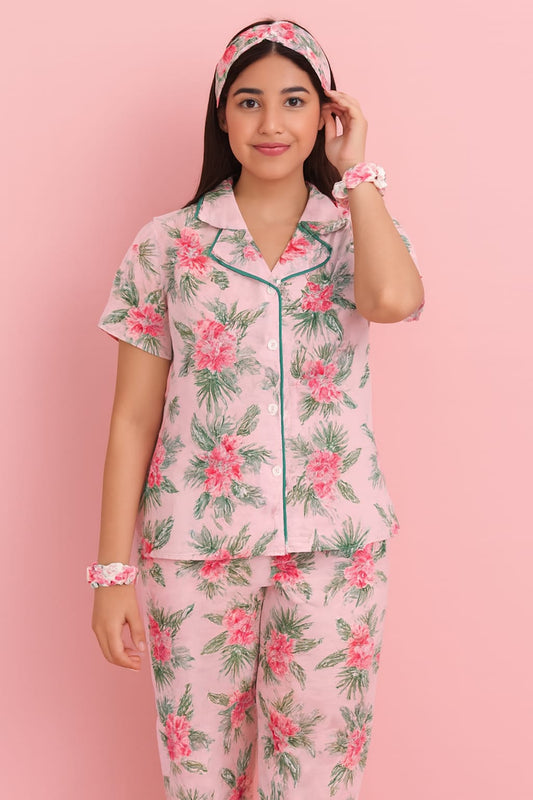 Elegant Stone Linen Nightwear – Comfort Meets Style
