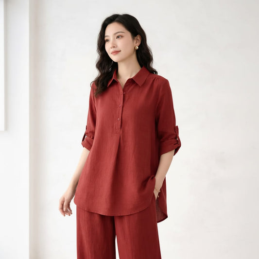 Elegant Women’s Lounge Set – Stylish 2-Piece Comfort Wear"