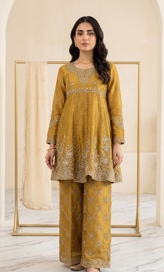 2-Piece Embroidery Set – Elegant Outfit for Every Occasion