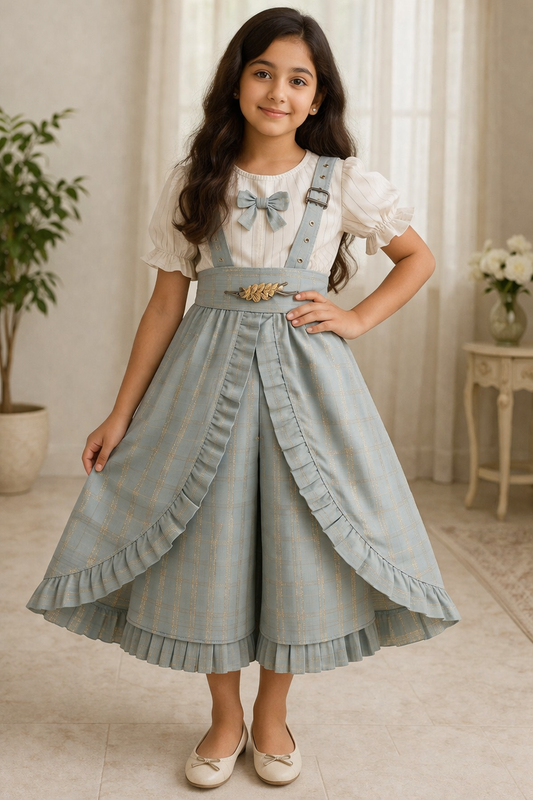 Girls Classic Layer Dress | Party & Event Kids Outfit